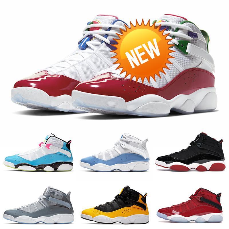 

2020 NEW color 6 rings men basketball shoes UNC LIGHT BLUE FURY Concord Multicolor Space Jam 6s women mens trainers Sports Sneakers 36-47