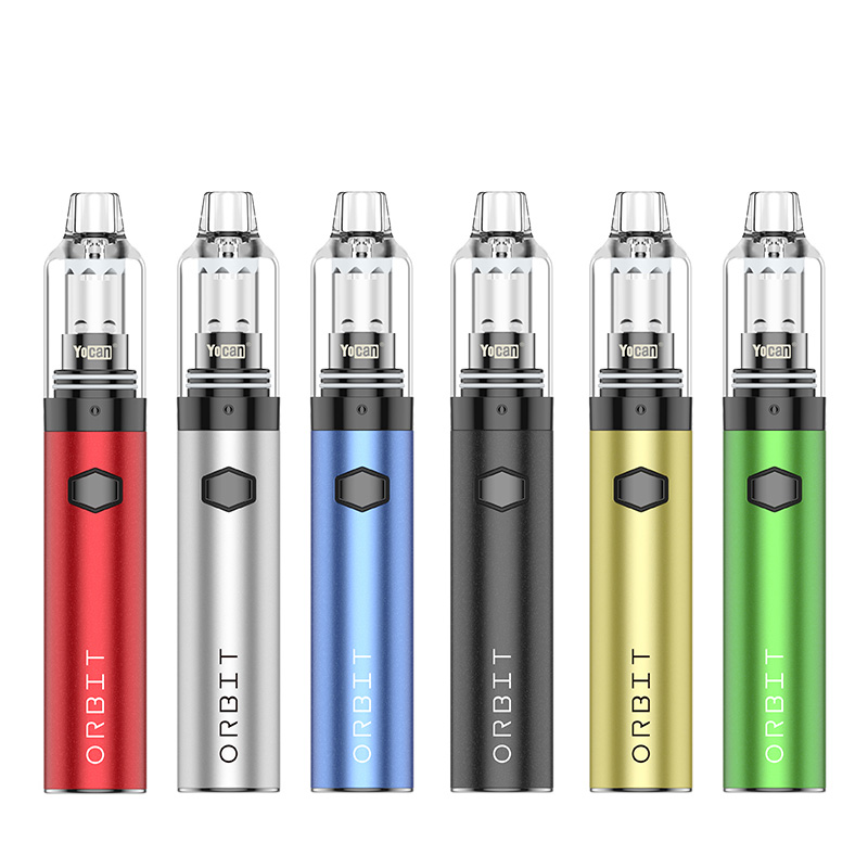 

Original Yocan Orbit Pen Kit Built in 1700mAh variable voltage battery Coil-less quartz cup Electronic Cigarette Vaporizer, Multi