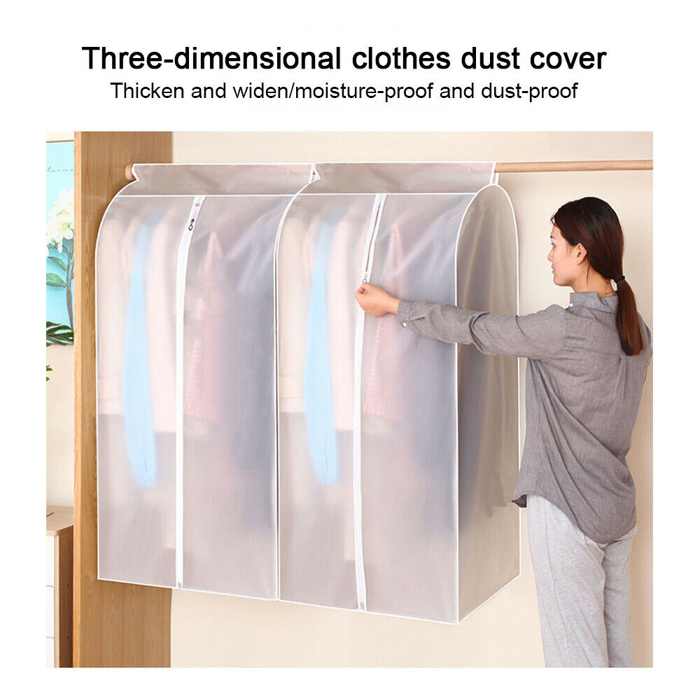Image 31 - Clothes Hanging Bag Dust Cover Garment Suit Dustproof Wardrobe Storage Protector