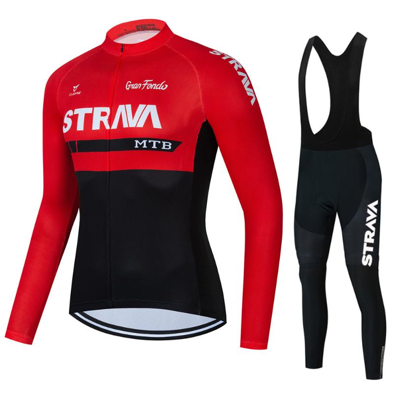 

Racing Sets Winter Cycling Jersey Set Men Long Sleeve Thermal Fleece Bicycle Wear Warm Clothing Bib Pants Suit, Black;blue