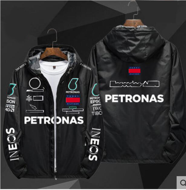 

The new F1 racing jacket 2021 autumn and winter with windbreaker