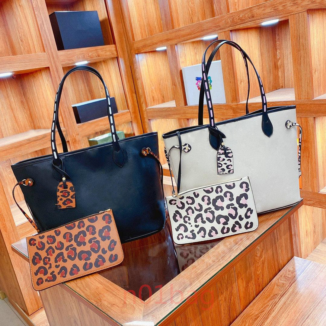 

High Quantity Luxury Designer ON THE GO Handbag Bags Leopard Print Large-capacity Shopping Bag Fashion High-quality Totes Shoulder Purse Cross Body A008, Shipping packaging bag