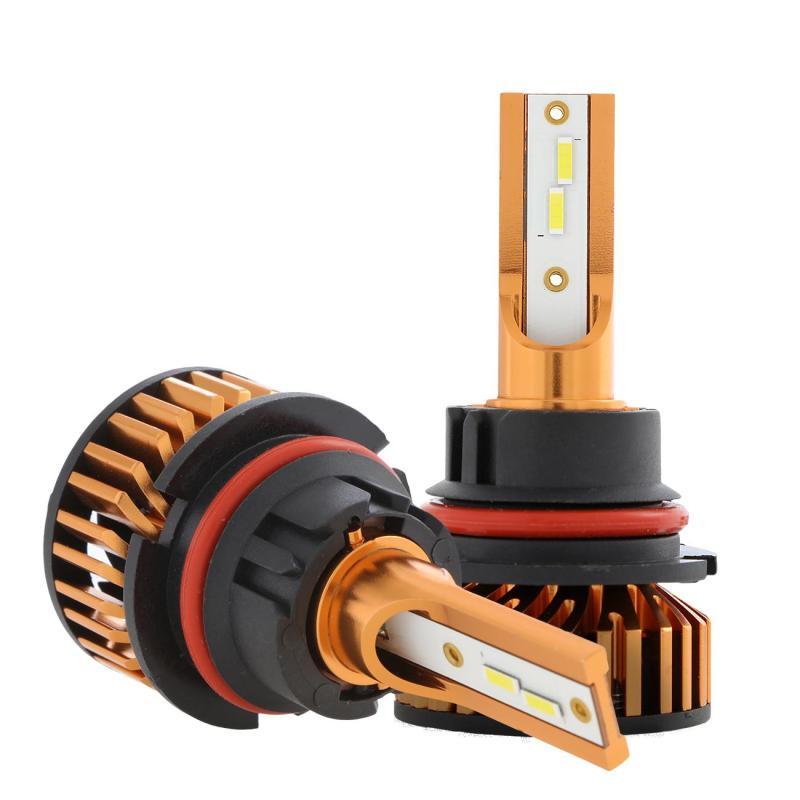 

Car Headlights AUXBEAM 2Pcs 12/24V 52W 2500lm 6500K LED Headlight Bulbs H1 H3 H7 H13 9004 9005 9006 9007 COB Auto Headlamp Light