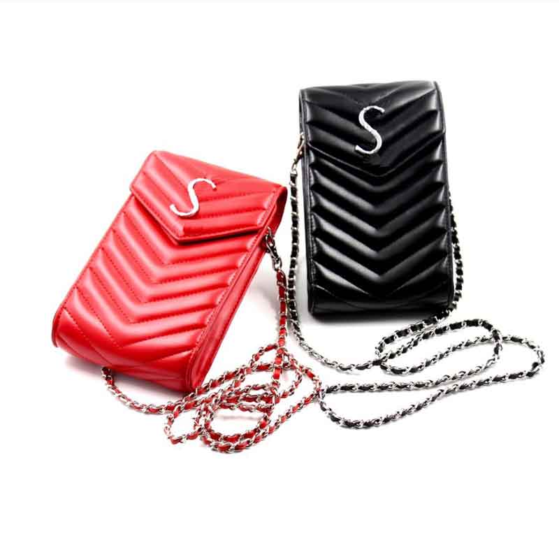 

Fashion Phone Pouches for Iphone 12 Pro Max High Quality Leather Phone Cases Handbag Case Small Wallet Card Pocket Suitable for Most Phones, Blacky