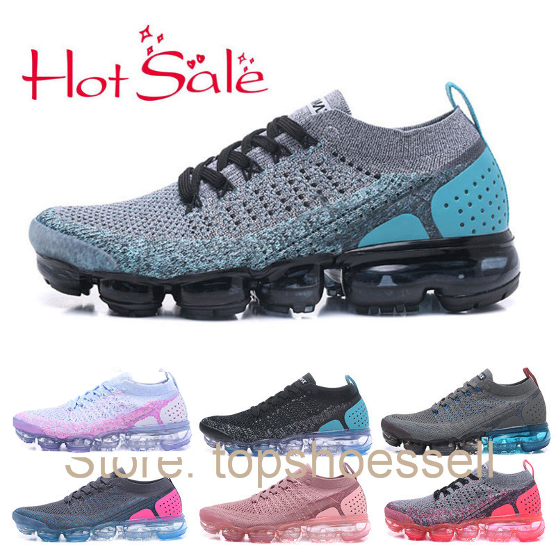 

Vapourmax 2018 2.0 MAx Men Running Shoes Women Triples All White Black Red Blue Grey Olive Volt Habanero Flair Sports Designers 2 Trainers Walking Sneakers EURO36-45, #23