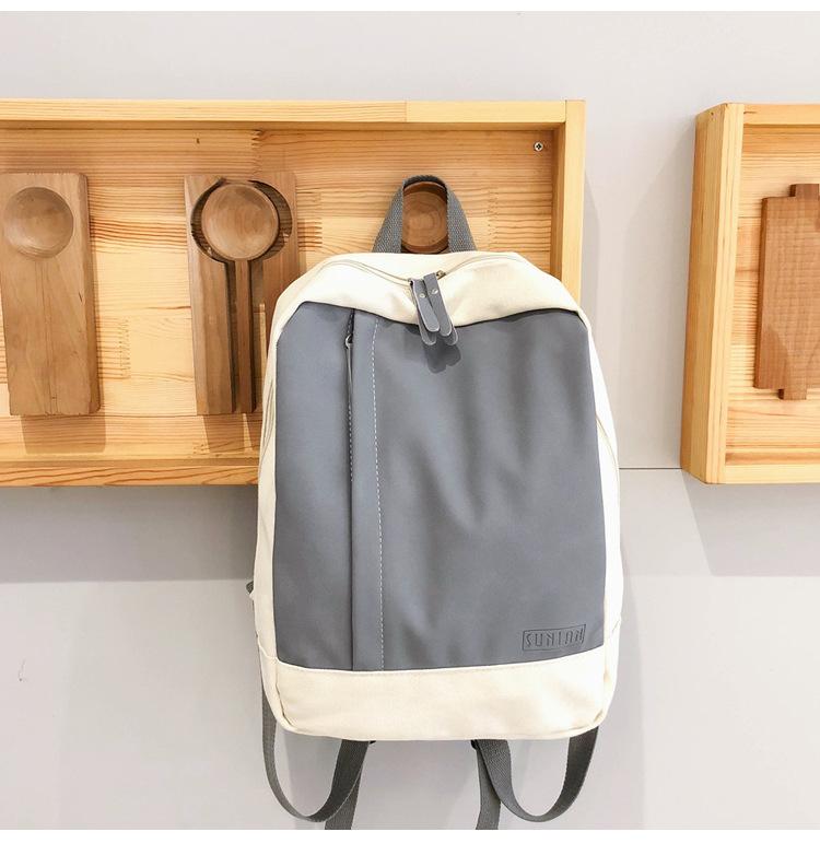 

Backpack Fashion Canvas 2021 Women Teenagers Girls Shoulder Bag Female School Fabric Bookbag Mochila, Brown