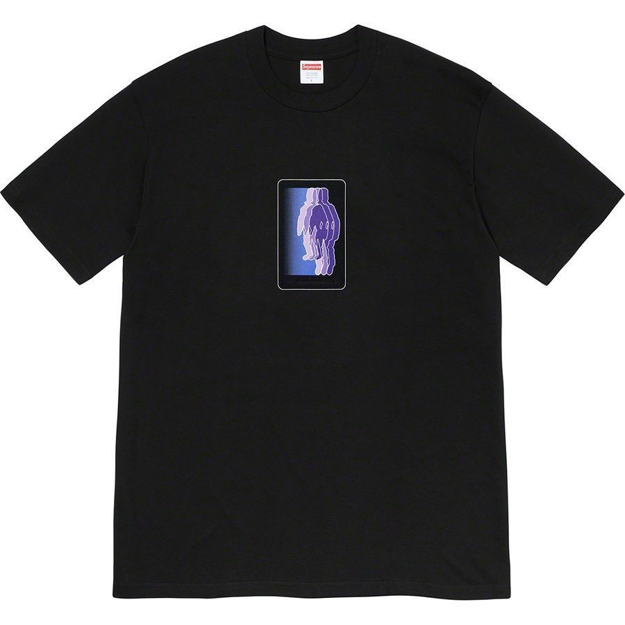 

Supre 20FW week17 Blur Tee blurs pattern printing T-shirt trend, White;black