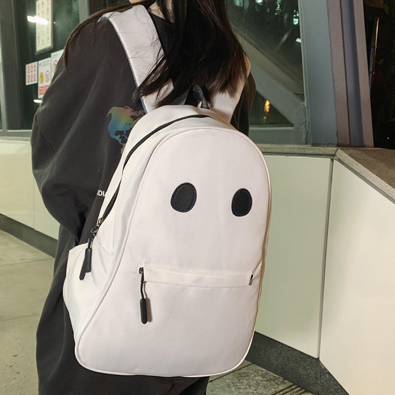 

Backpack 2022 Design Women College Student Rucksack Female Travel Bag Book Schoolbag For Teenage Girl Boys Satchel, Black