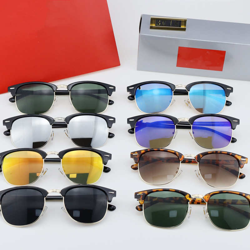 

Brand Designer sunglasses luxury classic Fashion men and women square sunglasses UV protection 8 colors with box case