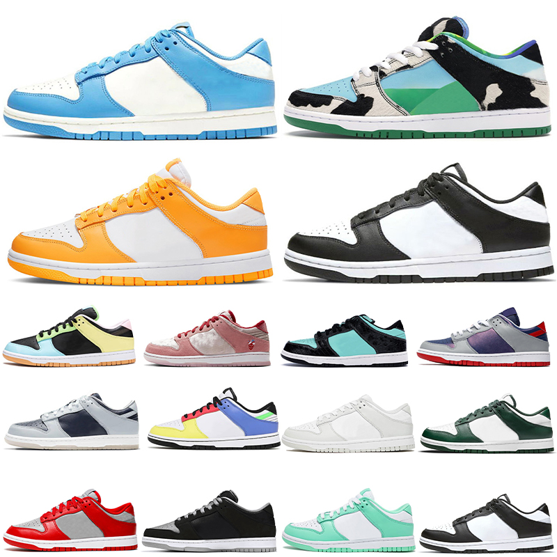 

High Quality Mens Womens Low Sb Running Shoes Rubber Unc Nyc Pigeon Coast Dusty Olive Chunky Orange Pearl Chicago Mischief Sports Sneakers Trainers, #3 orange pearl 36-40
