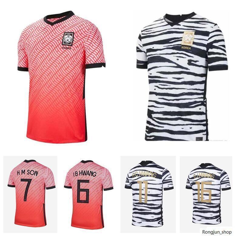

2021 South soccer jerseys Korea SON FOOTBALL SHIRTS 20 21 JERSEY HYUNG IM LEE KIM HO custom men, Black;yellow