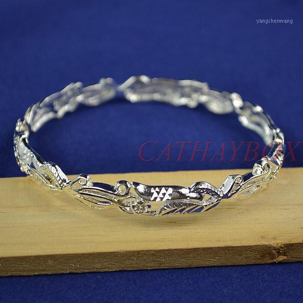 

Wholesale Order Women's Girl's Plated Froral Design Bangle