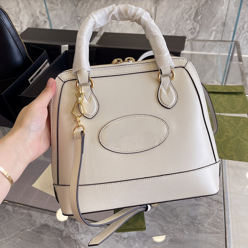 

designer Female shell handbag classic retro zipper shoulder bags high-quality leather fashion luxury crossbody bag womens Evening, Color and size