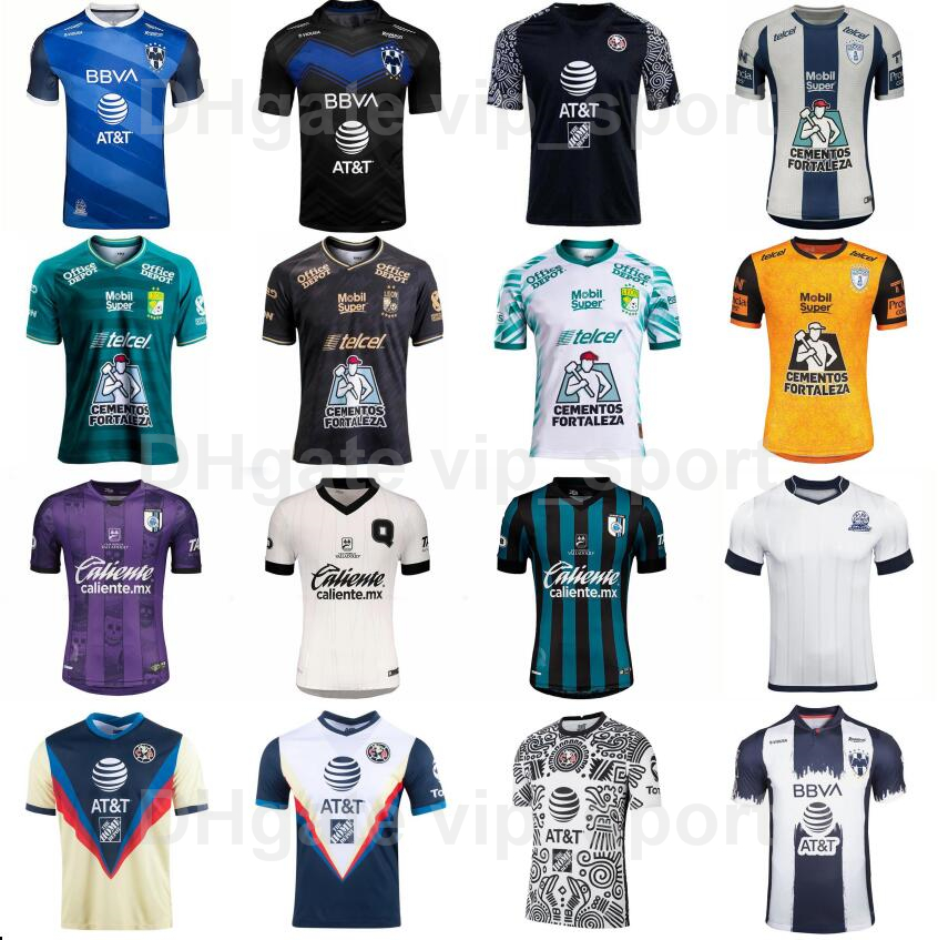 

2021 2022 Soccer Mexico Liga Jerseys Queretaro FC Leon Club America Monterrey 7 Ramirez 13 Mena 9 Martinez 11 Meza Football Shirt Kits