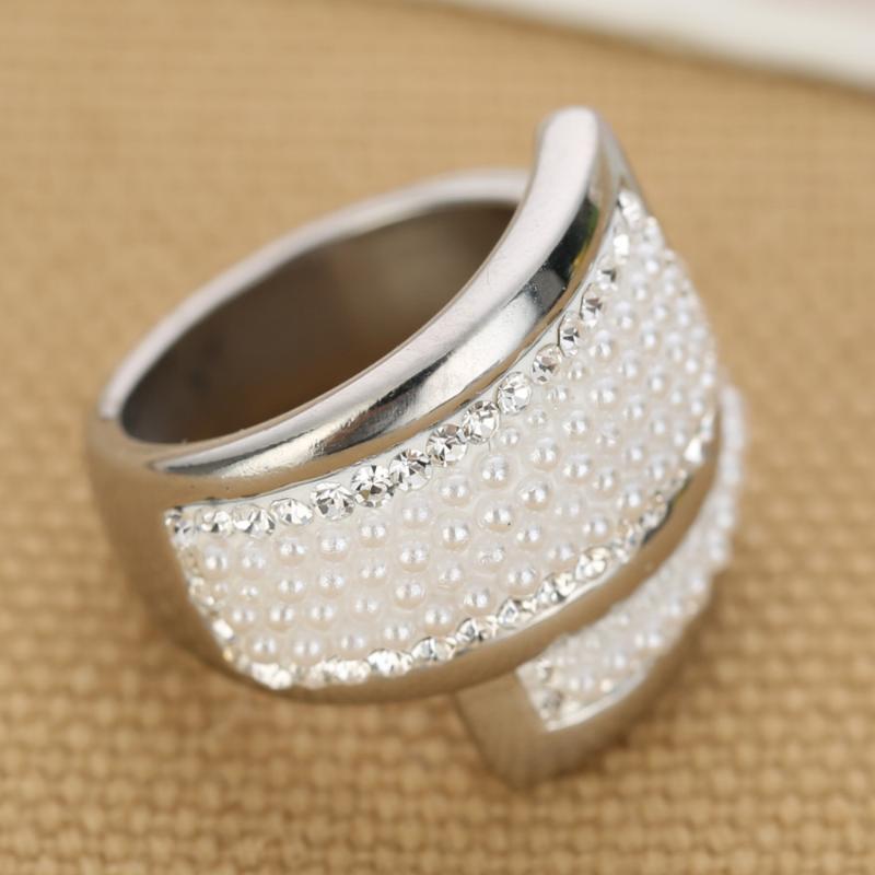 

Cluster Rings 316L Stainless Steel Creative Beads Women Wedding