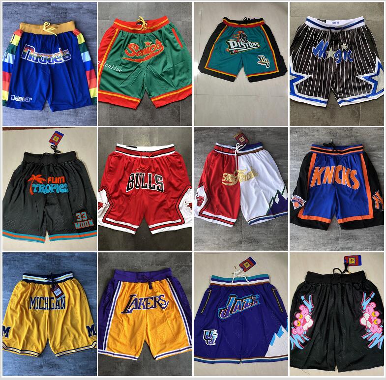 

2021 Summer Latest Splicing Mesh Breathable Men's Fitness Sports Just Don Leisure Basketball Pants Outdoor Running Training Shorts, White;black