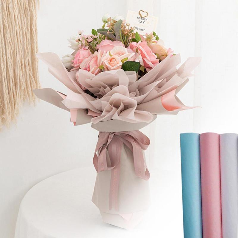 

Other Arts And Crafts 40Pc Set Tissue Paper 50*70cm Craft Floral Wrapping Scrapbooking Gift Decorative Flower Home Decoration Party