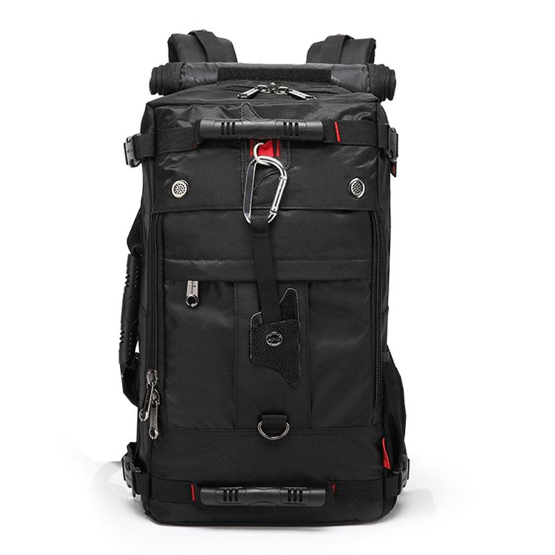 

Backpack 2021 Men Travel Bag Large Capacity Versatile Utility Mountaineering Multifunctional Women Waterproof Backpacks, Black