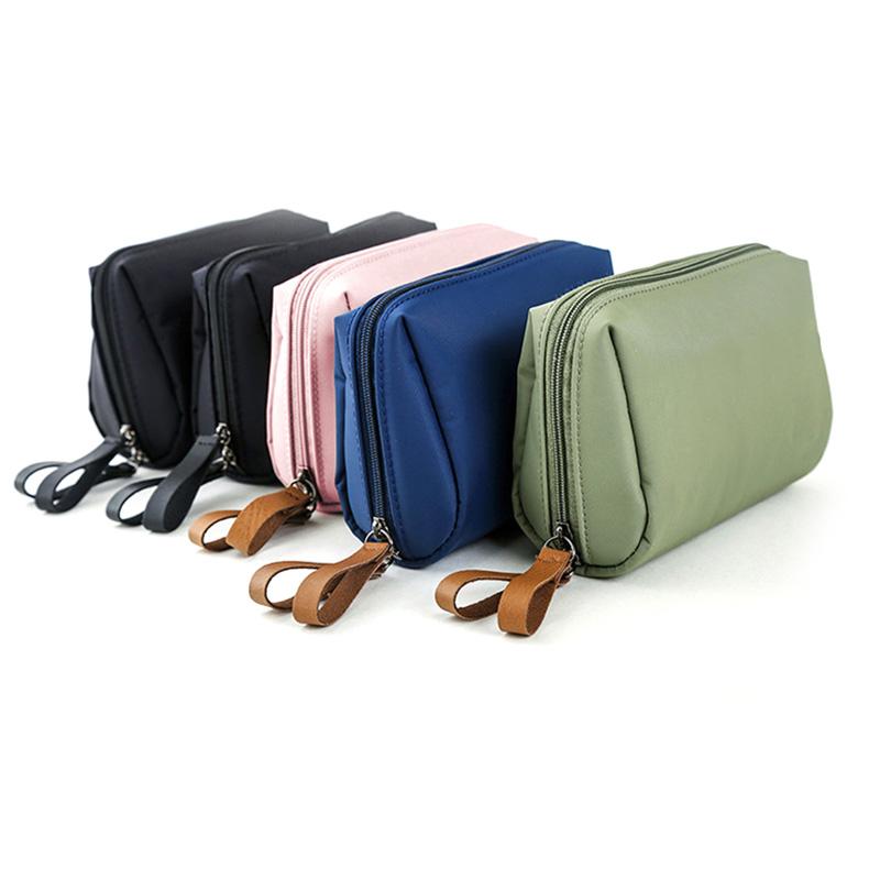 

Cute Small Beautician Storage Cosmetic Bag For Women Travel Clutch Beauty Case Makeup Organizer Box Handbag Bags & Cases, Green