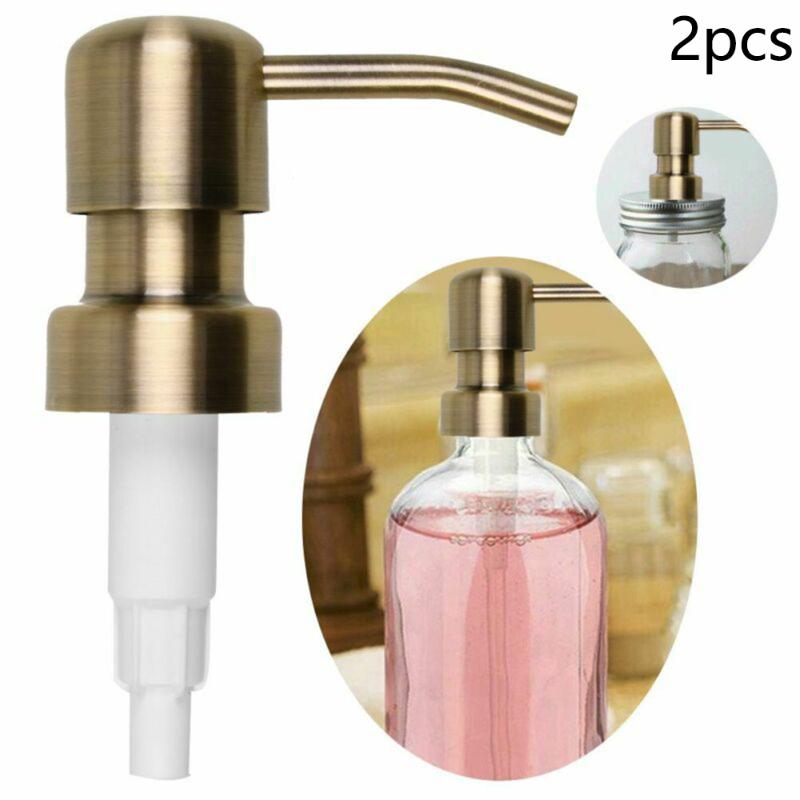 

Liquid Soap Dispenser 2pcs/set Retro Metal Replacement Pump Lotion Bottle Bird Head