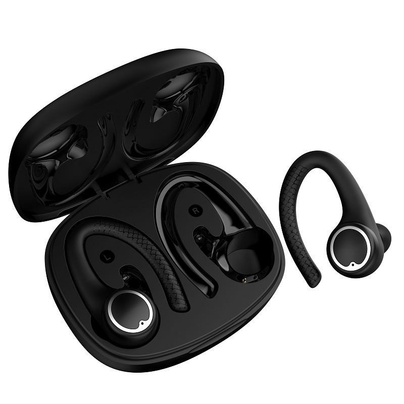 

Headphones & Earphones TWS Bluetooth Earphone 9D Stereo Wireless Headphone Earbuds Noise Cancelling Sports Waterproof Headset With Mic Touch
