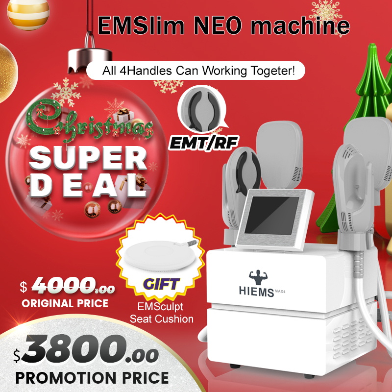 

EMSlim muscle stimulation devices HI-EMT body slimming machine Teslashape EMT Emshape weight loss fat removal equipment