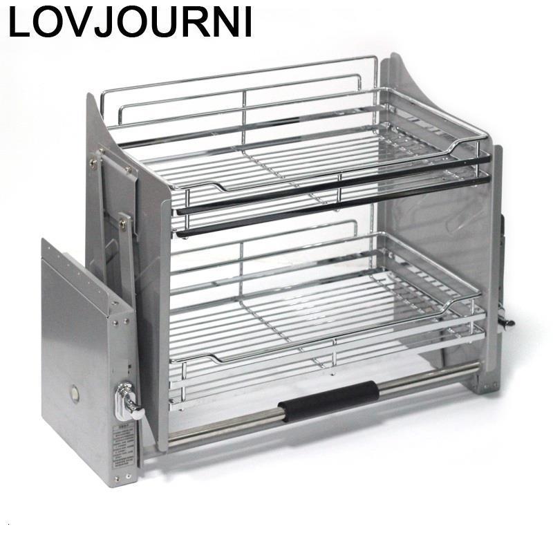 

Organizer Corredera Pantries Dish Cucina Organizador Hanging Cozinha Rack Cocina Kitchen Cabinet Cestas Para Organizar Basket Storage & Orga