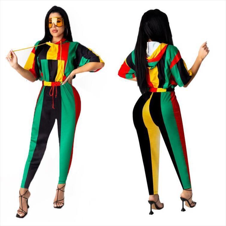 

Autumn Style Fashion Casual Womenpant Two Piece Set Patchwork Short Sleeves Hoodies Sweat Pants Female Leisure Sportswear Suits, White