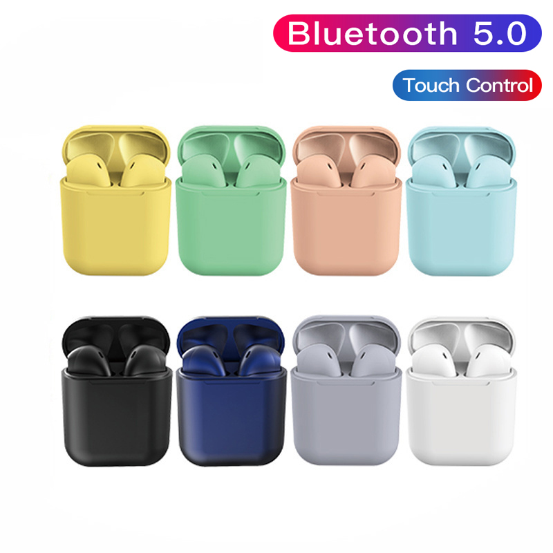 

Ampere Power 3D Print TWS Earbuds Plus Touch Wireless Headset Fingerprint Super Bass Earbuds