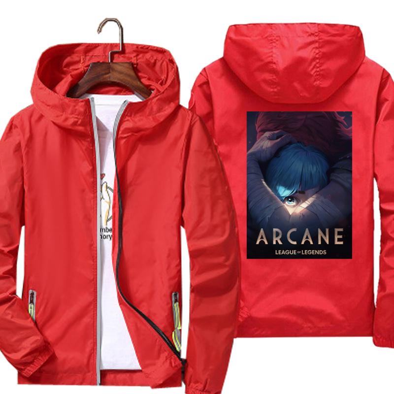 

Men's Jackets Custom Men Women Arcane Eyes 4 Jacket Printing Spring Autumn Casual Baseball Windbreaker, Black;brown