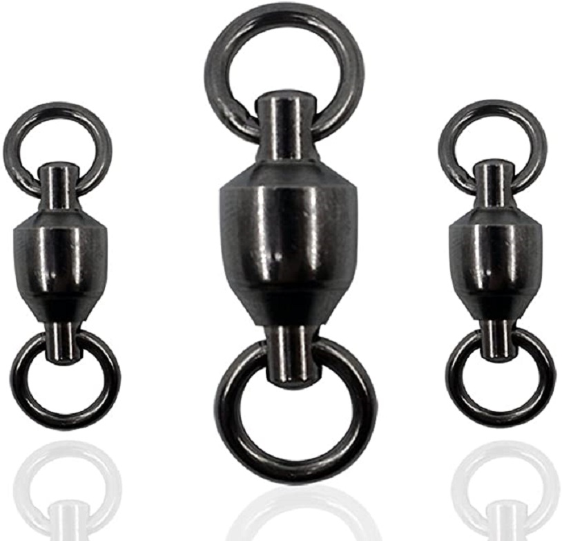 500PCS/BAG Ball Bearing Swivels Fishing Tackle Stainless Steel Welding Rings High Strength Saltwater Fish Connectors-image-697623760
