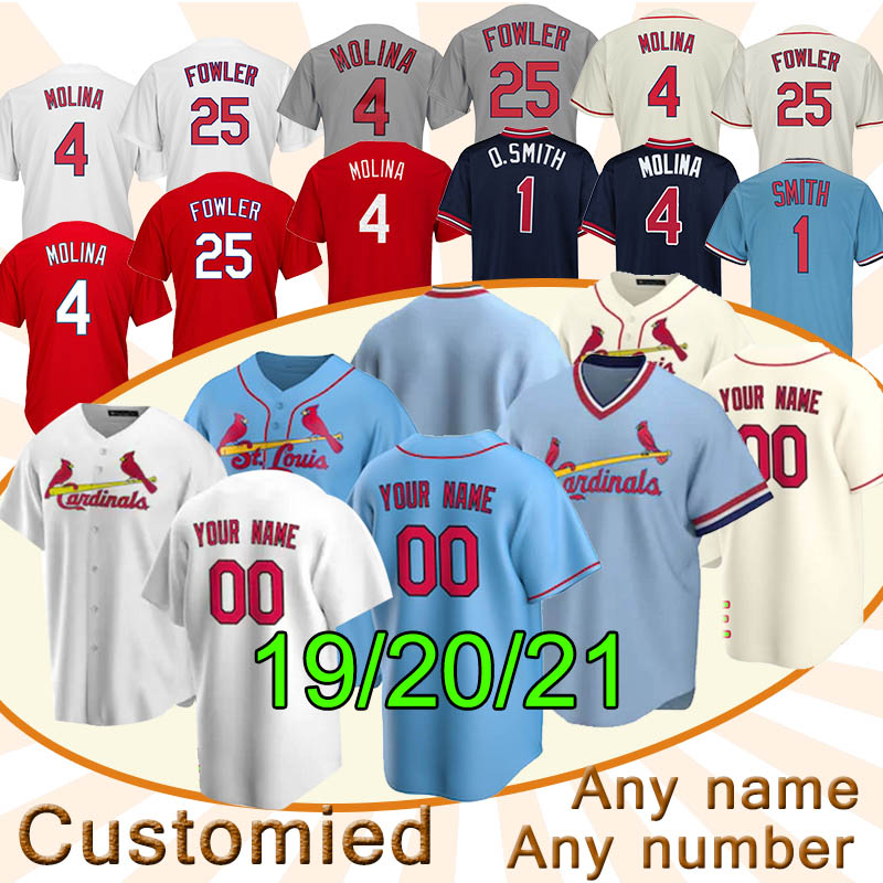 

28 Nolan Arenado 46 Paul Goldschmidt Baseball Jerseys St. Yadier Molina Louis Matt Carpenter Cardinal Ozzie Smith Harrison Bader Stan Musial Jersey custom top, As pic