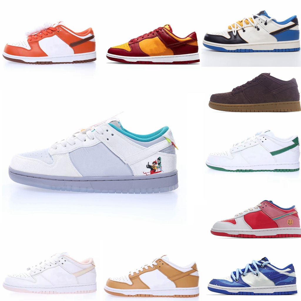 

SB Low Pearl White Skateboard ShoesMan Woman Midas Gold Light Bone Big Foot Heatmap Scrap Mummy Legends Pro League Weiger Georgetown Legion