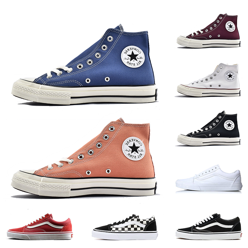 

Womens Mens Converses Chuck Taylor All Star 1970s Canvas Shoes Old Skool OG Classsic Slip-on Fear of god Yacht Club Van OFF The Wall Casual Skateboard Trainers Sneakers, B5