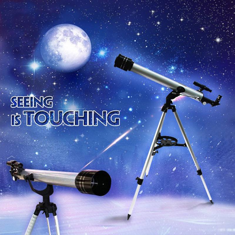 

Telescopes F60070 Outdoor Monocular Space Astronomical Telescope Refractor With Tripod 525 Times Zooming Spotting Scope