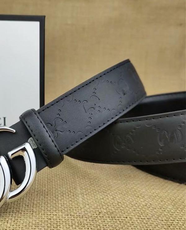 

Fashion Big buckle genuine leather belt designer men women high quality mens belts, No box