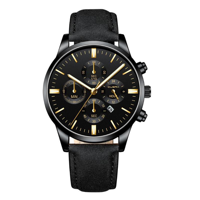 

Wristwatches Man Watches Military Sports Luxury Analog Sport Leather Quartz Wristwatch Mens Montre Homme 2021 Relojes Para Hombre