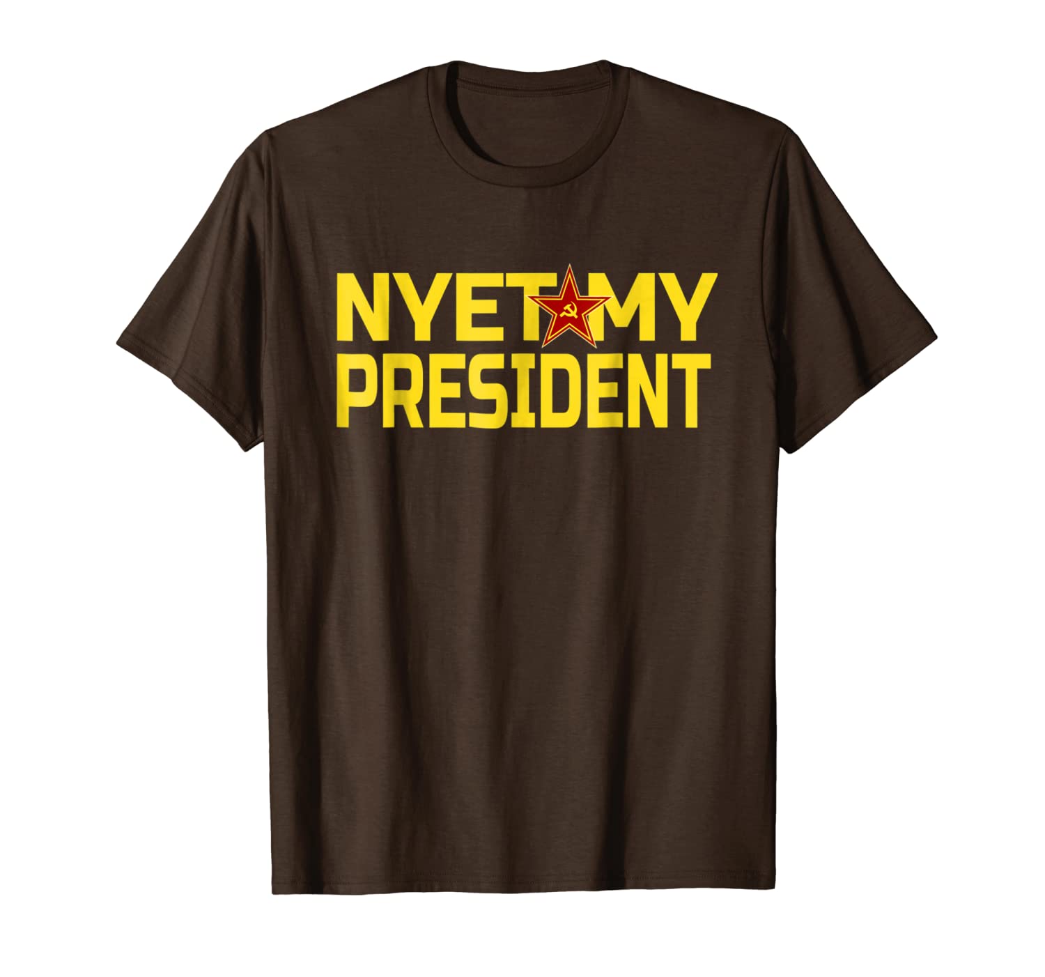 

nyet my president - not my president shirts, White;black