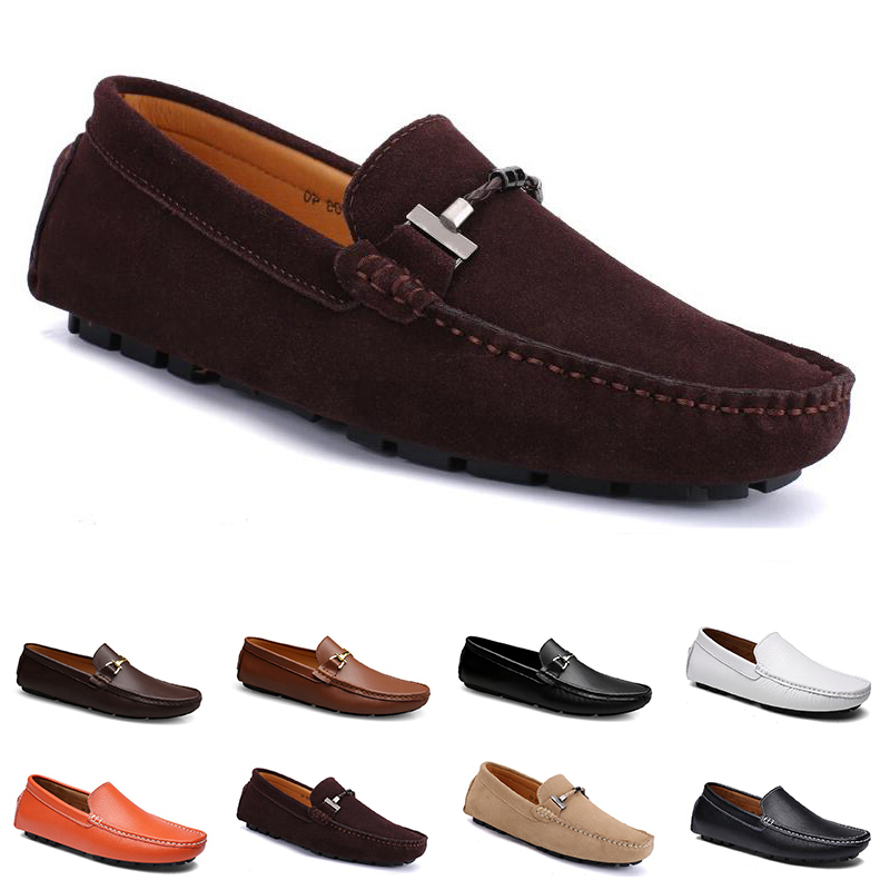 

2021 non-brand men running shoes black white grey navy blue suede mens fashion trainer sneakers outdoor jogging walking 40-45 color 240, Burgundy