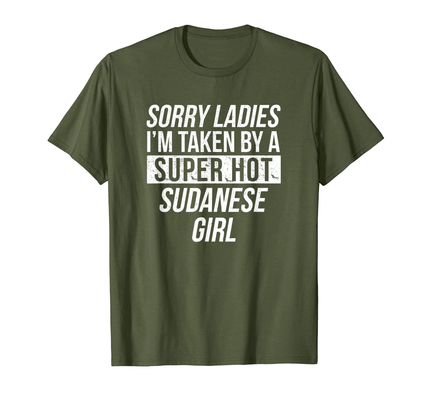 Sorry Ladies I&#039;m Taken Sudanese Valentine Love Sudan Shirt-image-703637868