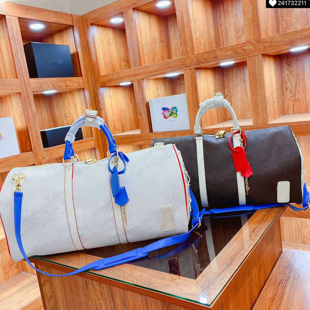 

Mens Duffle Bag Large Business Capacity Travel Handbags Designer Luggage Gram Bags Travels Men Women Giraffe with Lock