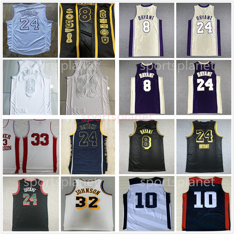 

Los' Angeles' Lakers' Basketball jersey 24BRYANT Retro Wilt Chamberlain 13 Dennis Rodman 73 Jerry West 44 Johnson 32 Stitched 33 34 Xmas NBA' Jersey, Red