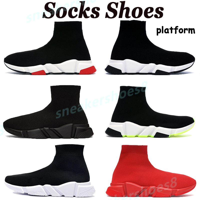 

Platform casual socks shoes mens chaussures triple black white green stylist fashion men women classic trainers US 6-12, Bubble wrap packaging