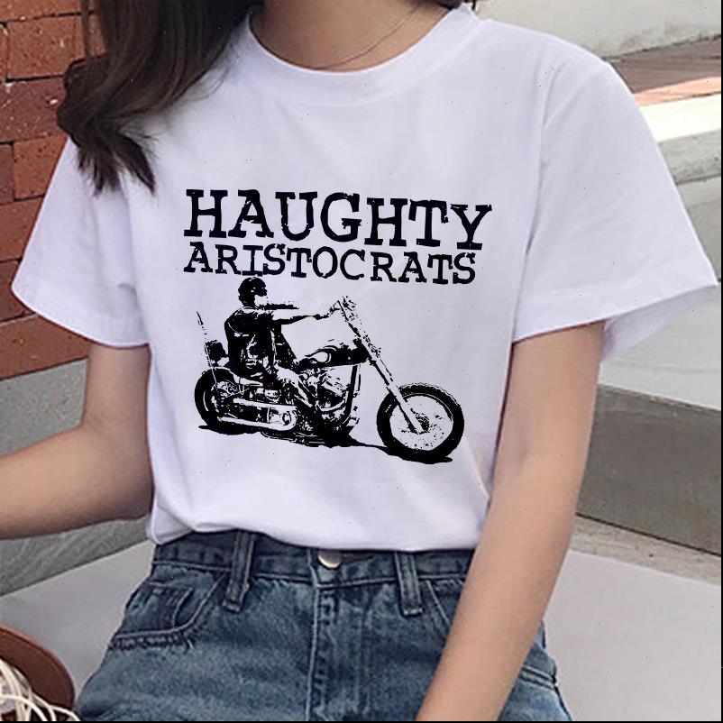 

harajuku white women t shirt fashion street locomotive printing shirts summer short sleeve streetwear