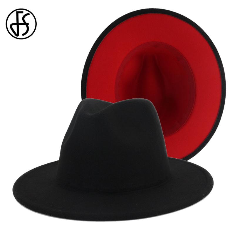 Red Fedora Hat Men Australia | New 