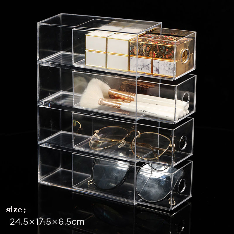 

Cosmetic Organiser Mutifunctiona Storage Box Transparent Acryic ipstick Makeup Brush Home Office Stationery Storage Box Pen