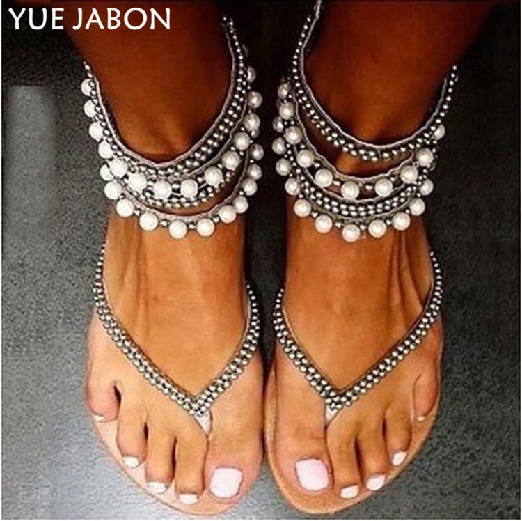 

Women Sandals Summer Flat 2021 Student Shoes Ankle Wrap Rubber Sole Fashion Crystal Back Zip Beach Dress, Black