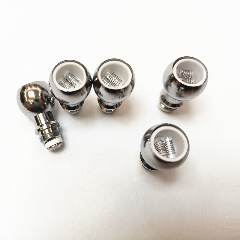 

Dual Quartz Wax Coil Bowl For Glass Globe Bulb Atomizer Replacement