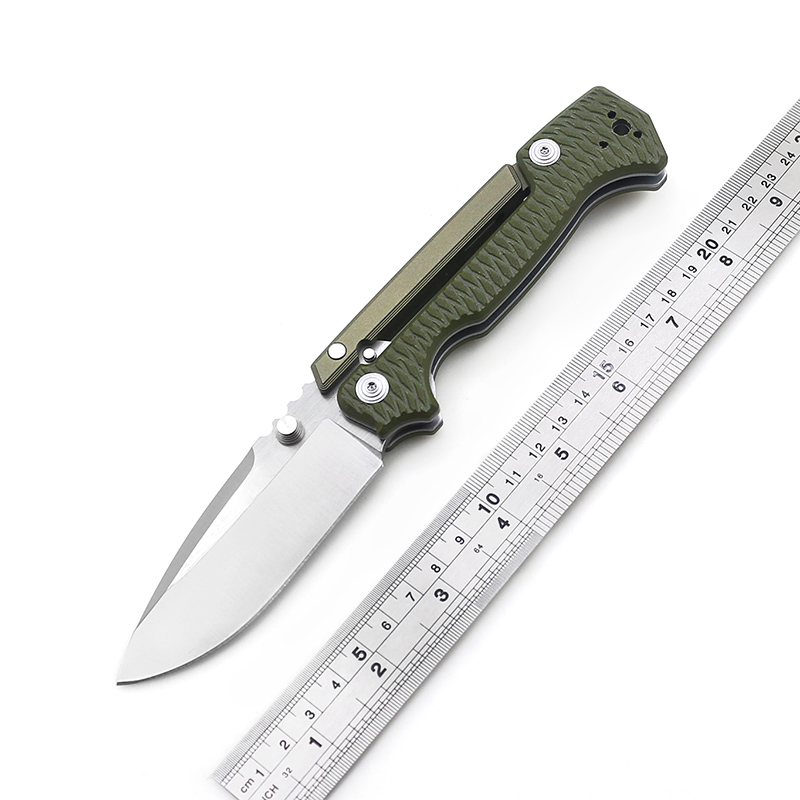 

new AD15 folding knife D2 blade aluminum G10 handle outdoor camping hunting survival pocket fruit knives EDC tools Pocket knife