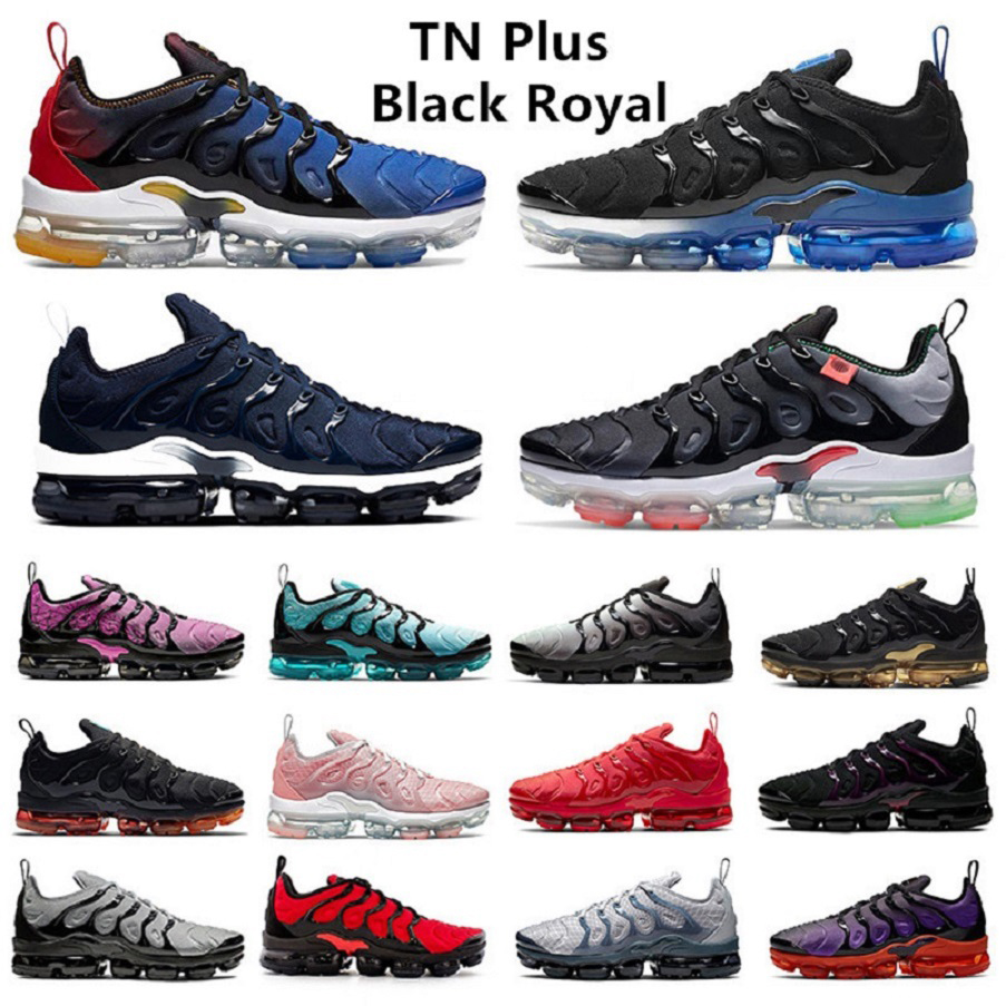 

Bred knit tn plus Mens running shoes Neon Midnight Navy Rainbow Lemon Lime Black Grey Tones men women trainers sunset sports sneakers Chaussures Zapatos 36-47 GRAPE, Color#22